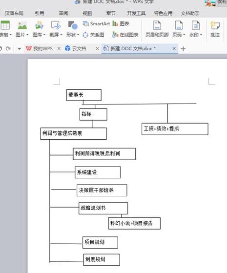 怎样在word中做框图