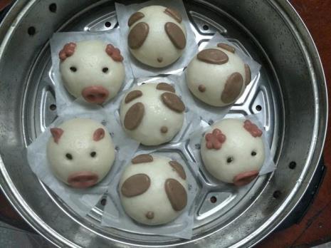 原味小麦粉可以做卡通包吗