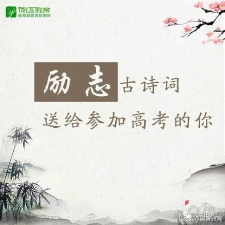 稳的诗句励志