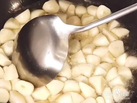 下汤的大蒜怎么切