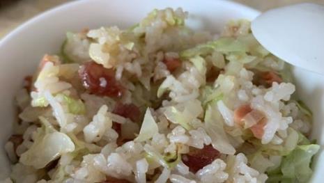 上海菜饭用包心菜腊肠可以吗