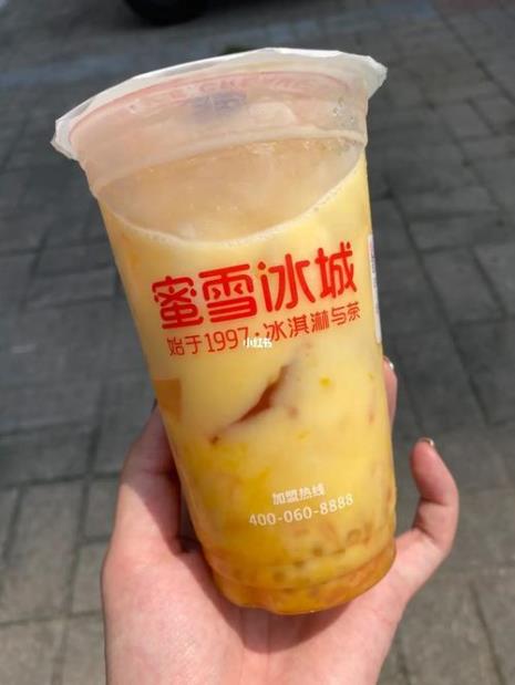 桃源蜜雪冰城什么最好喝
