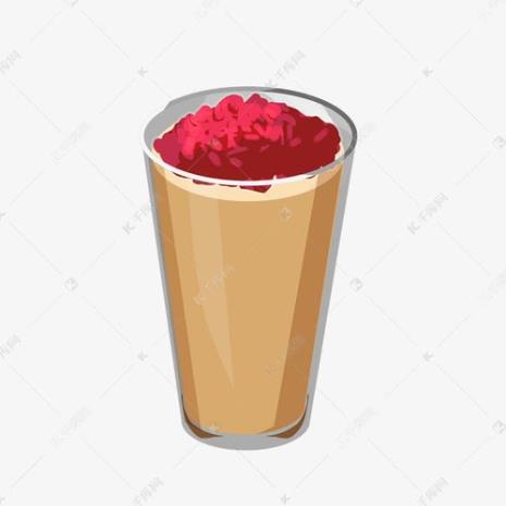 精美奶茶杯手绘画法