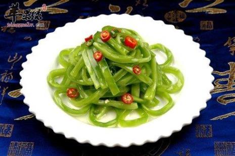 贡菜什么味道