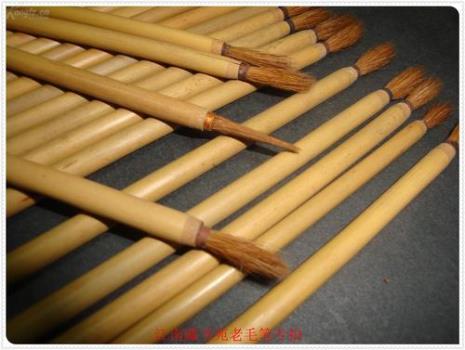 毛笔掉毛原因和解决方法