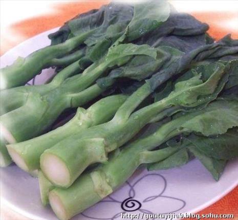 一种叫介兰的蔬菜