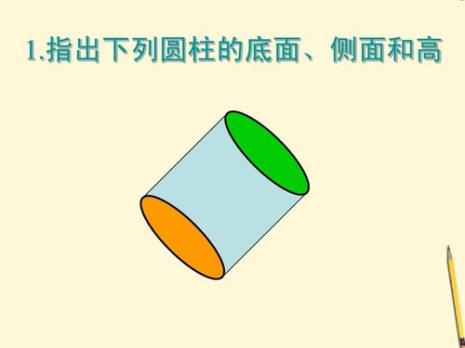 圆柱侧面的特征