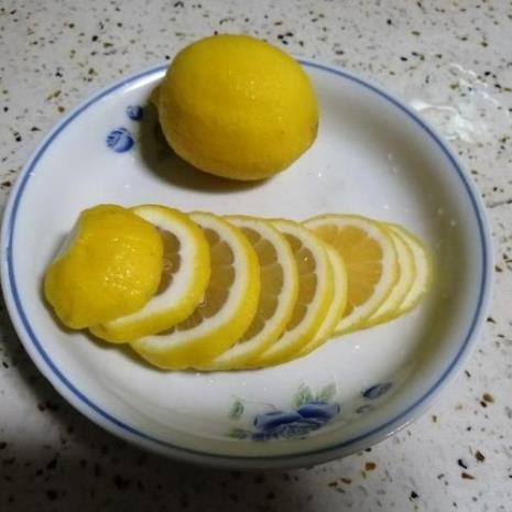 柠檬片的制作方法
