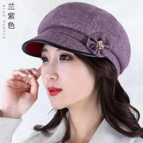 50-60岁帽子的编织教程