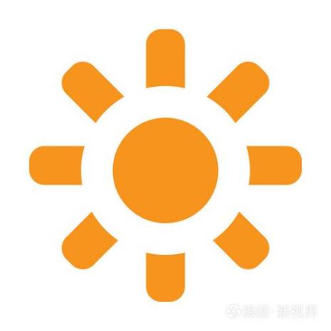 像太阳的车灯标志