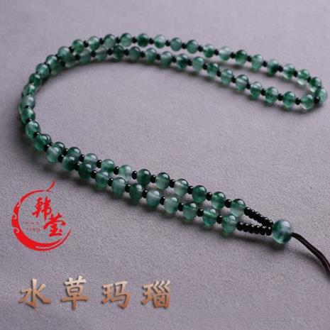 怎样手工编织玛瑙项链
