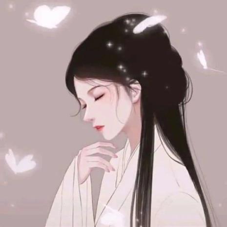 女生微信古风头像加名称