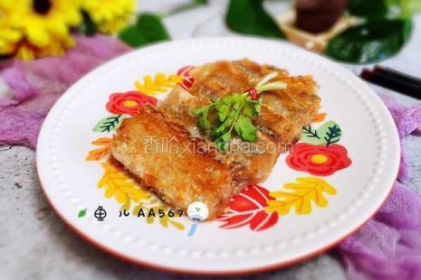煎带鱼裹面粉做法大全
