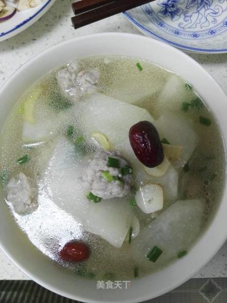 冬瓜肉丸汤做法