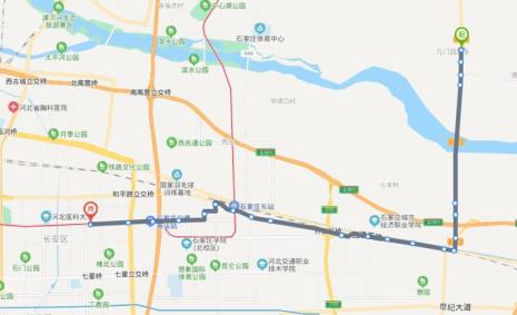 从正定坐公交怎么去省二院