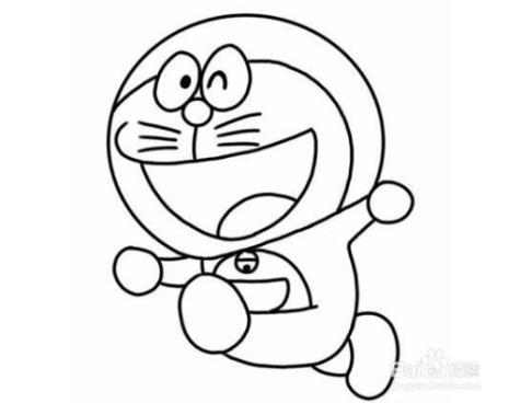 哆啦a梦简笔画手绘