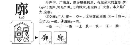 封廖的笔顺