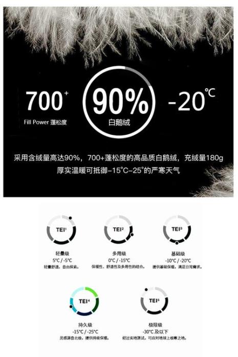 700蓬松度鹅绒填充是什么概念