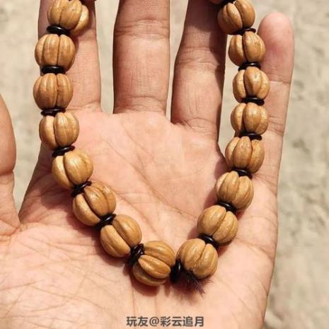 山楂手串快速包浆