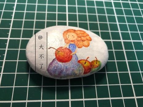 石头画用水彩颜料可以吗
