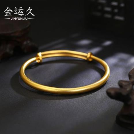 金镯子36克实心的有多细