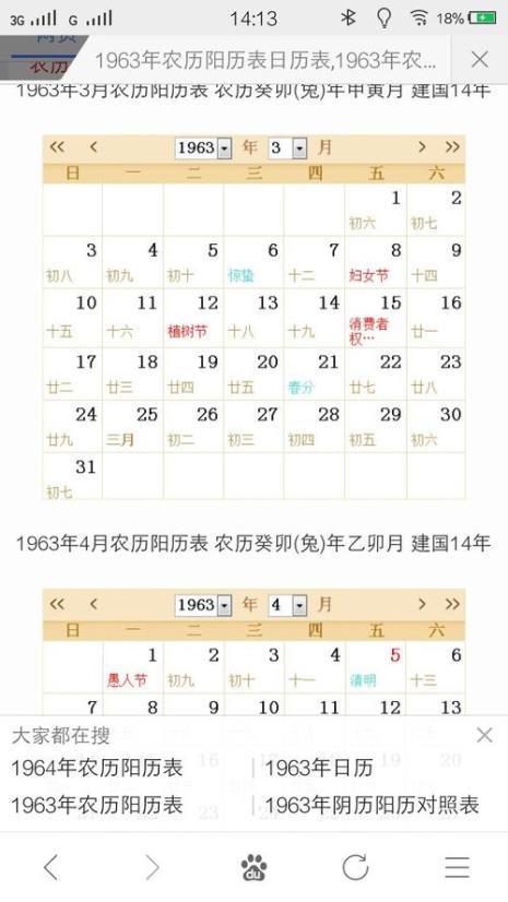 63年农历12月初7阳历是多少号
