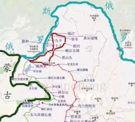 呼伦贝尔市下辖几个市和几个旗