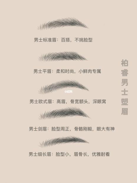 男人最好的十大眉形