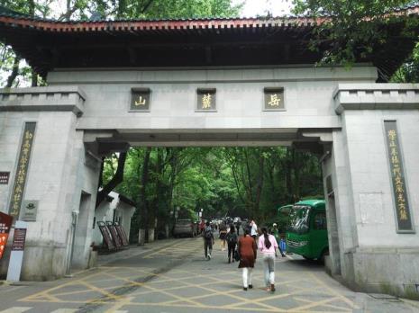 到岳麓山的公交车
