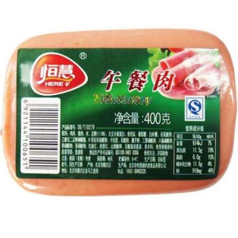 午餐肉的盖子怎么打开
