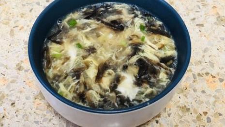 紫菜芥菜鸡蛋汤的做法