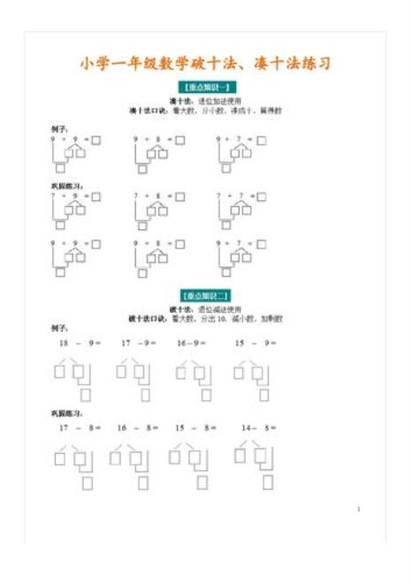 5+5的凑十法怎么做