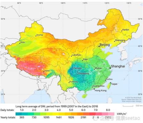 为什么太阳辐射能集中于高原