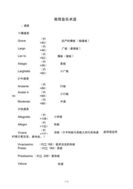sino音乐术语是什么