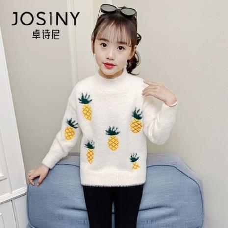 冬天女童毛衣上穿什么外套