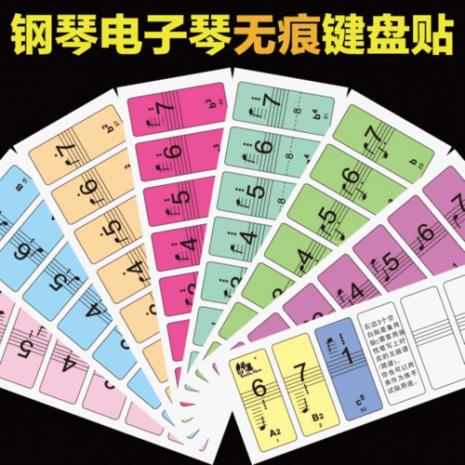 电子琴的琴键怎么分辨