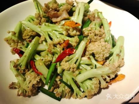 清炒台山菜花的做法