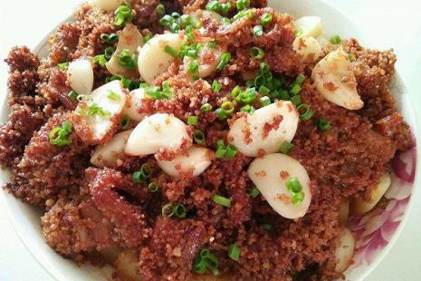 颜美食粉蒸肉做法