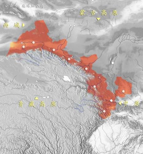 祁连山太行山昆仑山形成