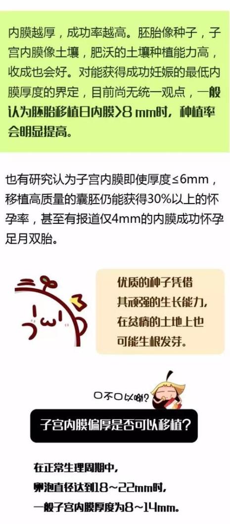 子宫内膜多厚可以做人工授精