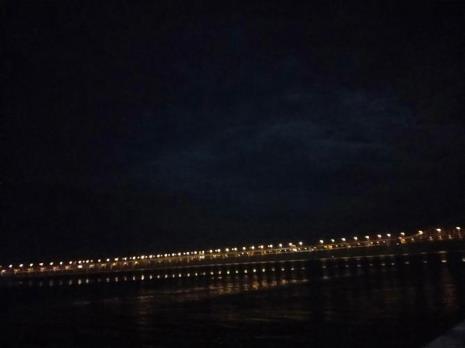 夜晚看海的时间