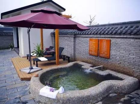 汤峪怎么泡温泉
