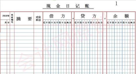 出纳怎么记账