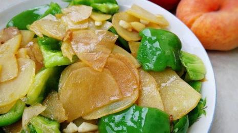 青椒土豆片怎么做