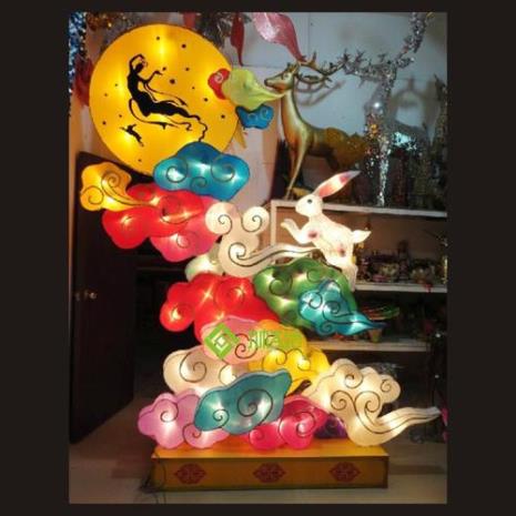 中秋节花灯主题标语