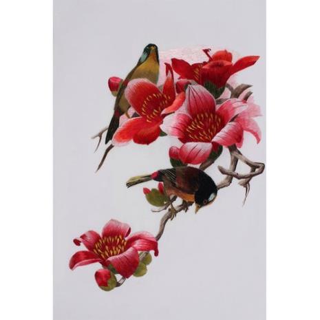 木棉花毛线棉鞋教程