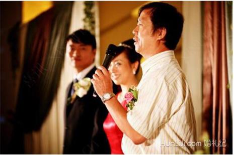 男方家长婚礼致辞精选