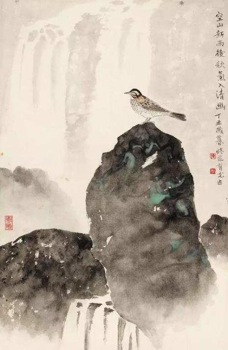 山岚设色之妙的设是什么意思