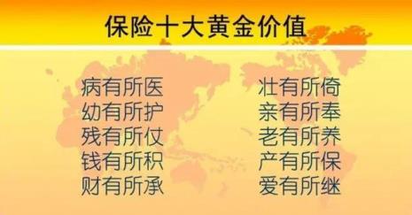 对保险的感悟
