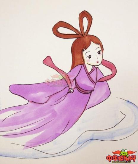 嫦娥怎么画简单又漂亮